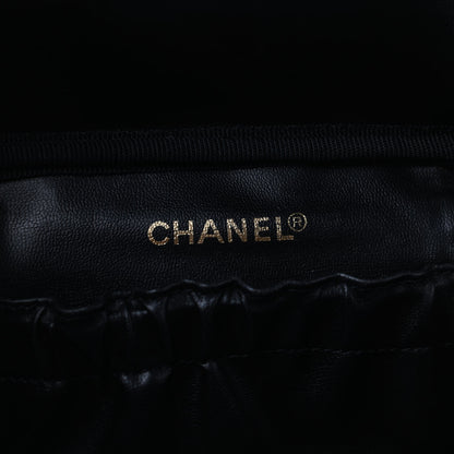 Chanel Caviar CC Vanity Cosmetic Case Black 6 of 9
