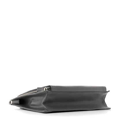 Prada Saffiano Travel Briefcase Mercurio 4 of 10