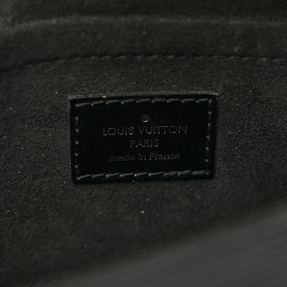 Louis Vuitton Epi Montaigne Clutch Black 6 of 9