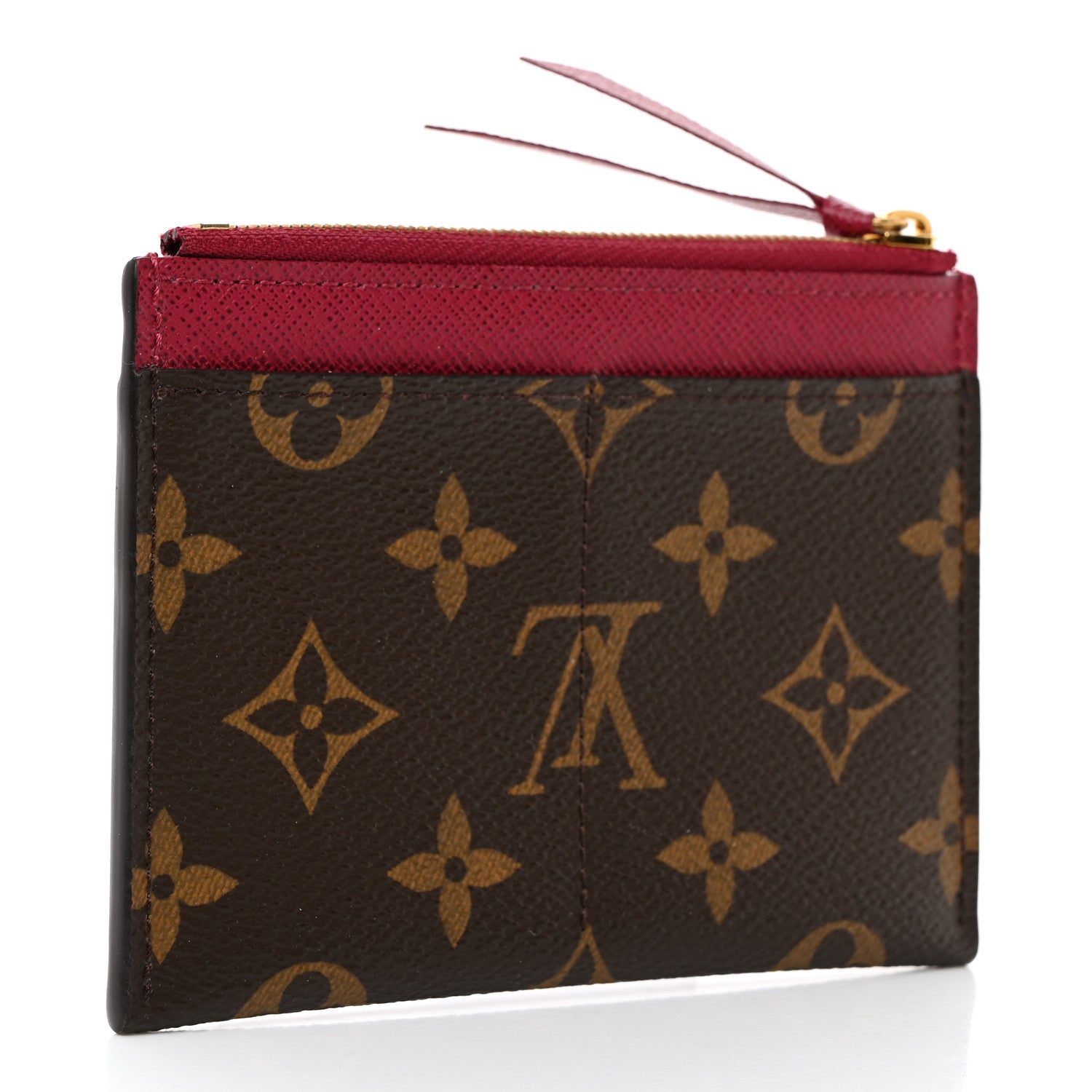 Louis Vuitton Monogram Zipped Card Holder Fuchsia 3 of 7