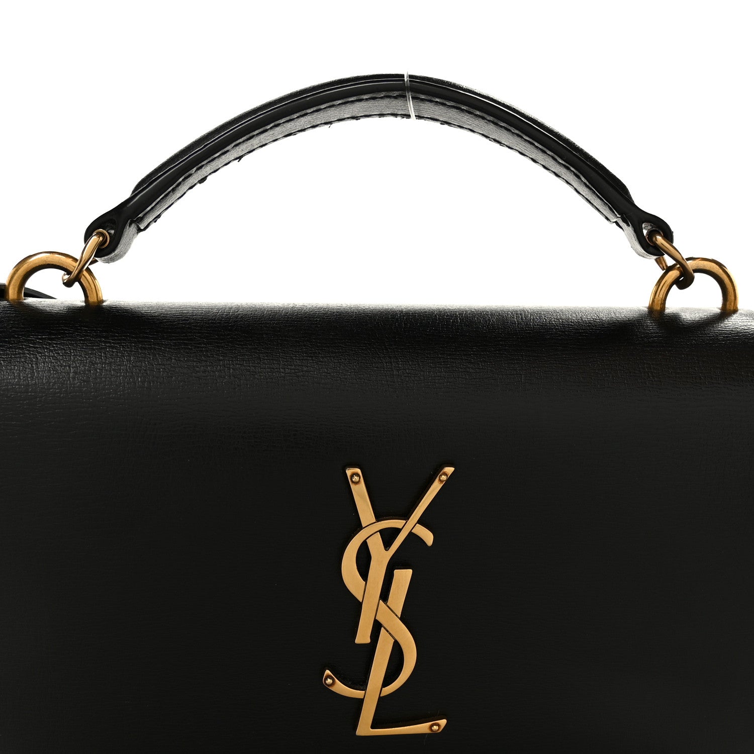 Saint Laurent Calfskin Monogram Sunset Chain Wallet  Sunset Black 8 of 10