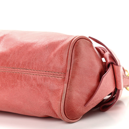 Miu Miu Vitello Lux Bow Bag Rosa 7 of 10