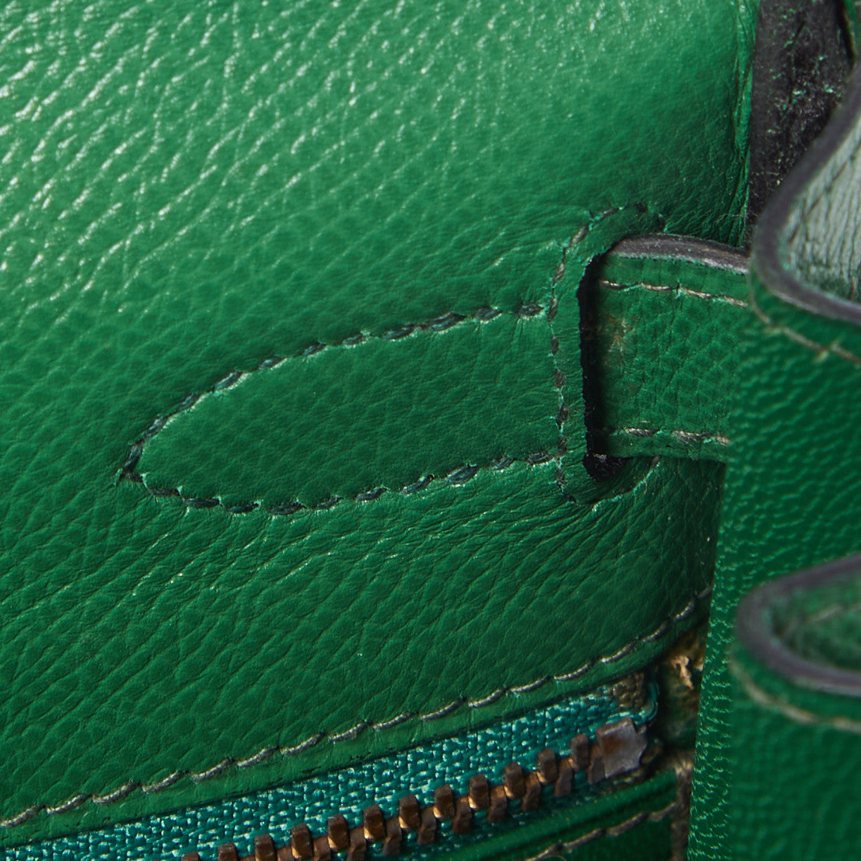 Hermes Courchevel Kelly Retourne 28 Vert Bengale 10 of 31