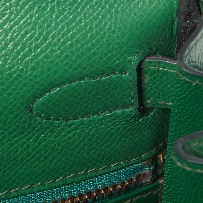 Hermes Courchevel Kelly Retourne 28 Vert Bengale 10 of 31