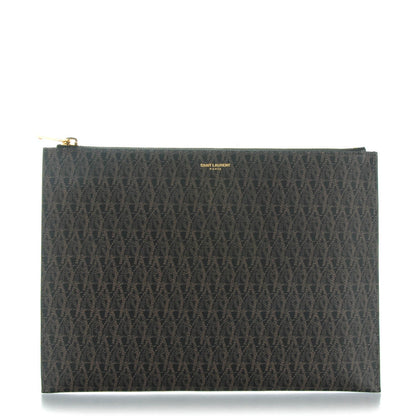 Saint Laurent Toile Classic Monogram iPad Holder 1 of 7
