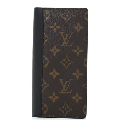 Louis Vuitton Monogram Macassar Brazza Wallet 1 of 7