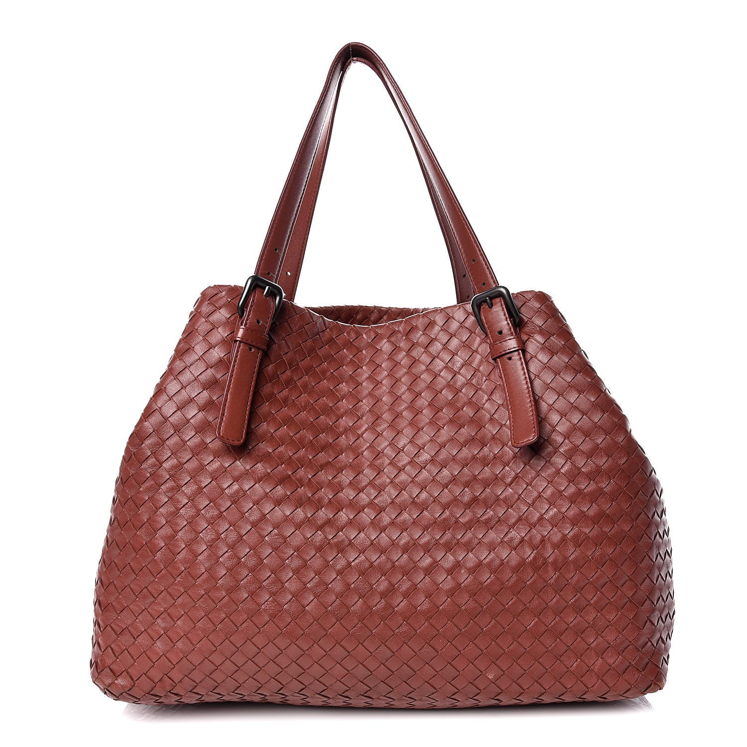 Bottega Veneta Nappa Intrecciato Large Seamless Tote Canyon 1 of 28