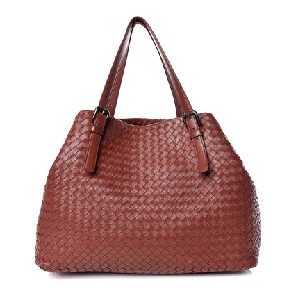 Bottega Veneta Nappa Intrecciato Large Seamless Tote Canyon 1 of 28