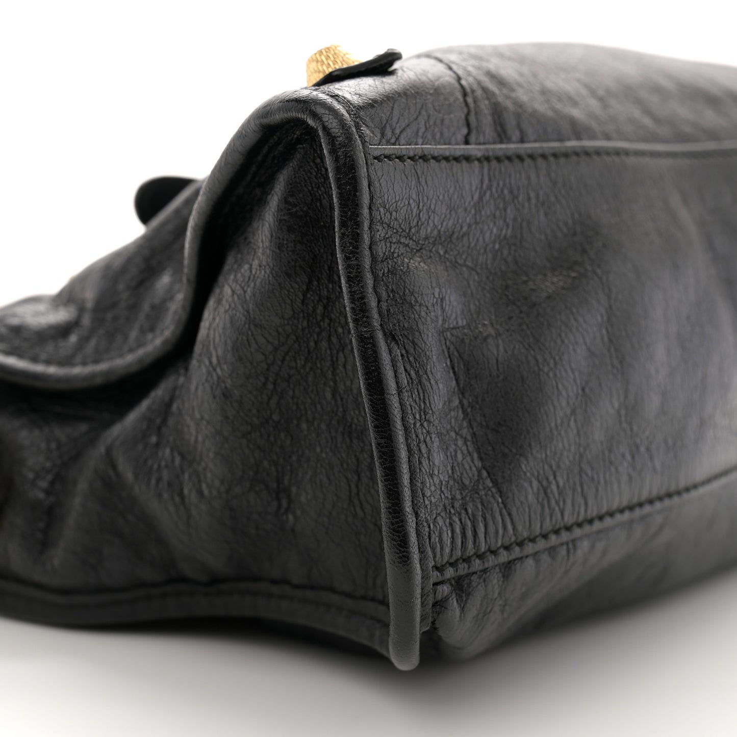 Agneau Giant 12 Gold Hardware S City Black