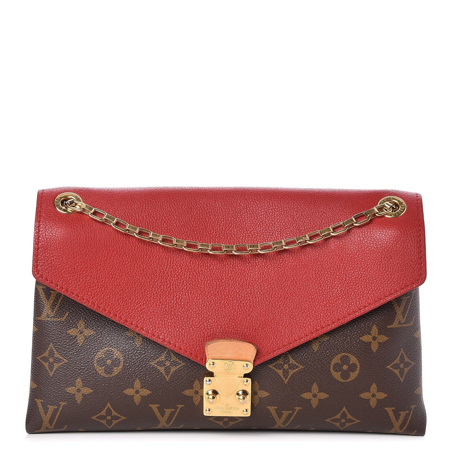Monogram Pallas Chain Cherry