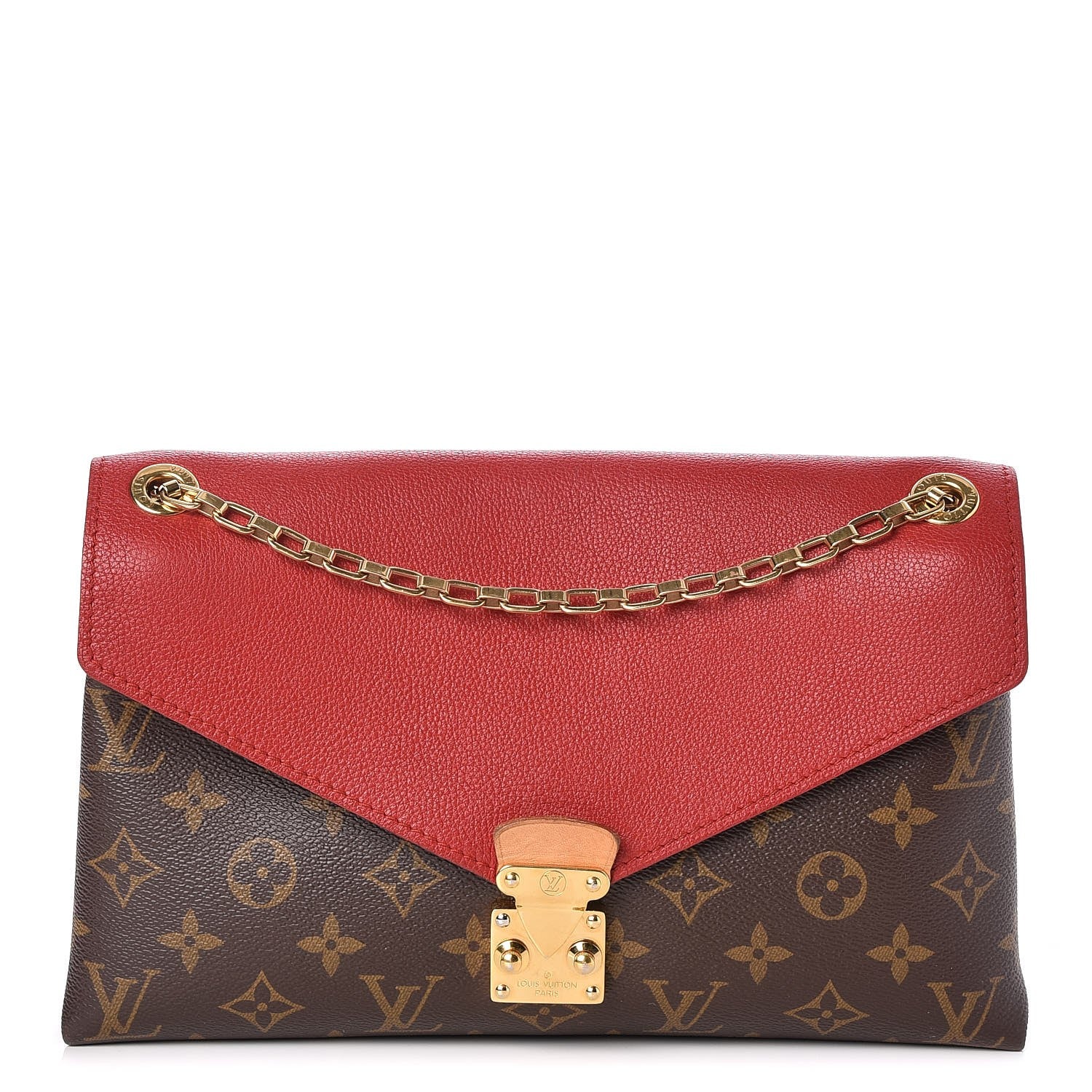 Louis Vuitton Monogram Pallas Chain Cherry 1 of 9