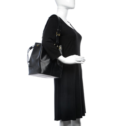 Louis Vuitton Epi Petit Noe Black 2 of 10