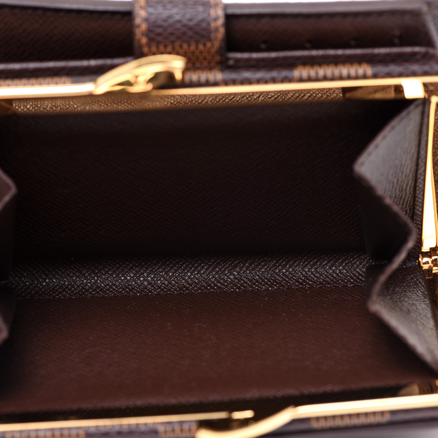 Damier Ebene French Purse Wallet