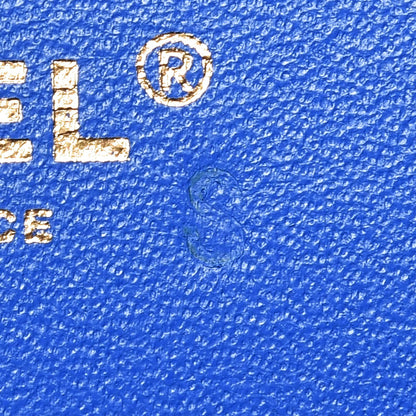 Chanel Lambskin Quilted Jumbo Double Flap Blue 9 of 11