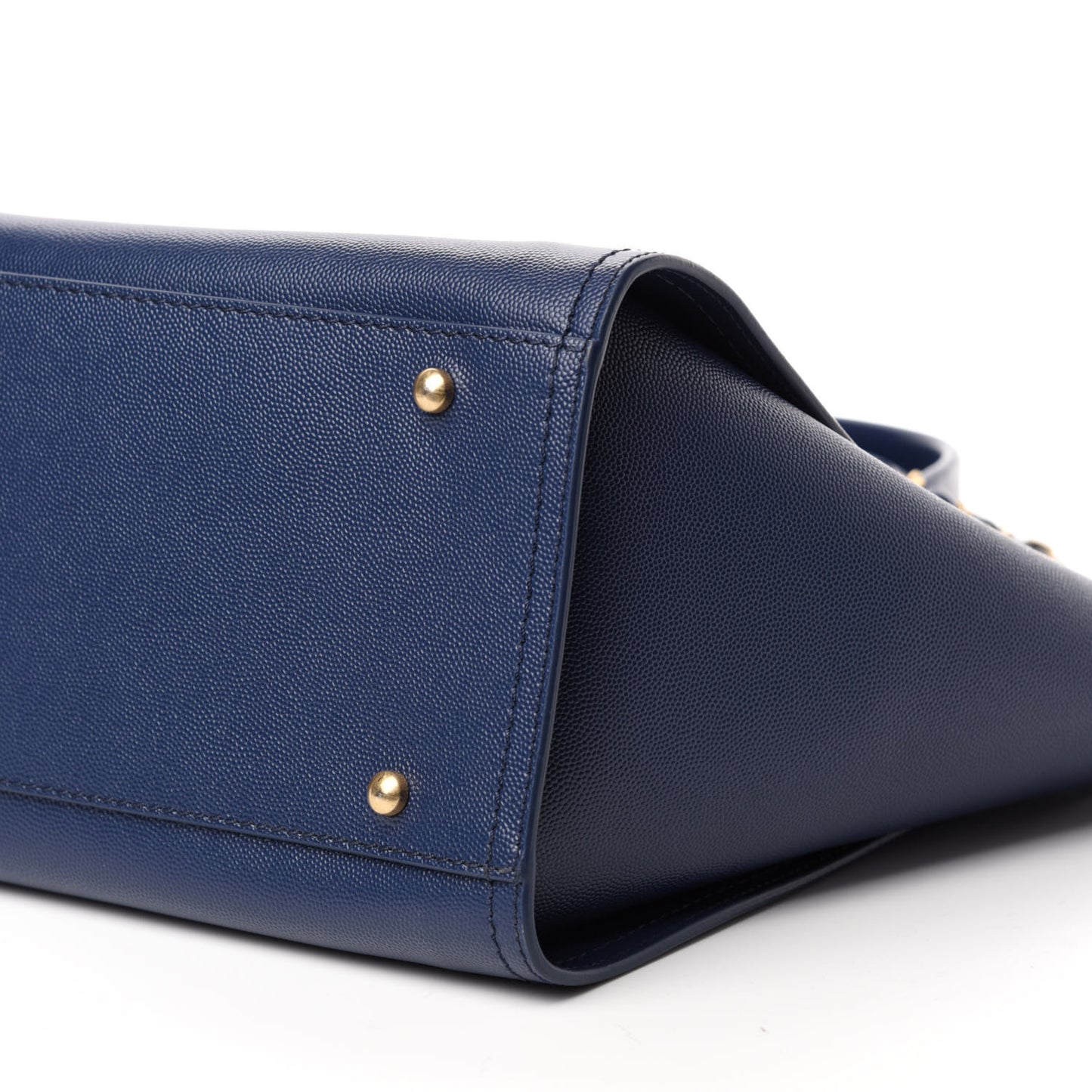 Caviar Small Studded Deauville Tote Navy