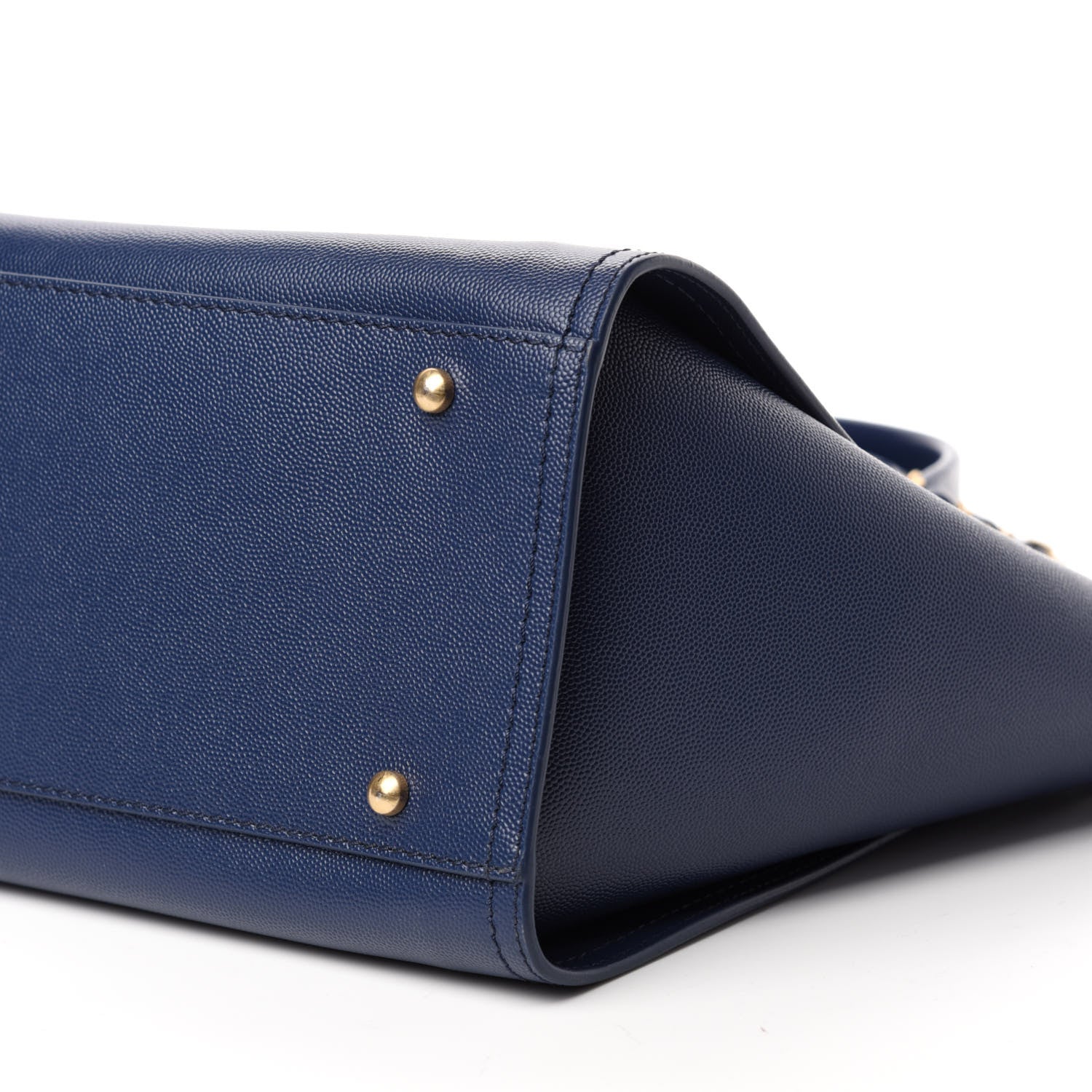 Chanel Caviar Small Studded Deauville Tote Navy 8 of 11