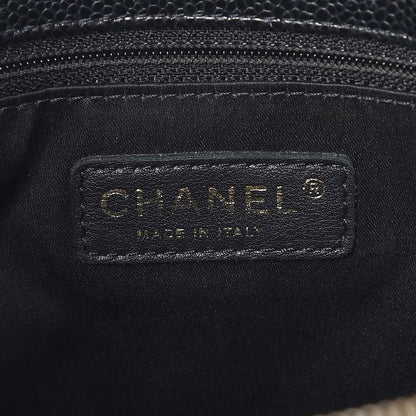 Chanel Caviar Quilted Grand Shopping Tote GST Black 8 of 9