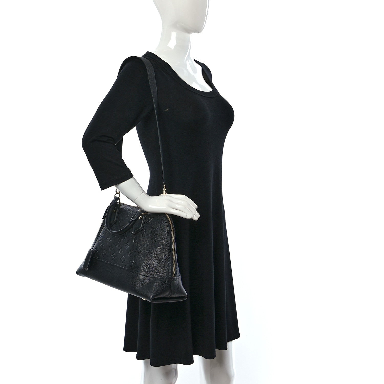 Louis Vuitton Empreinte Neo Alma PM Black 2 of 8