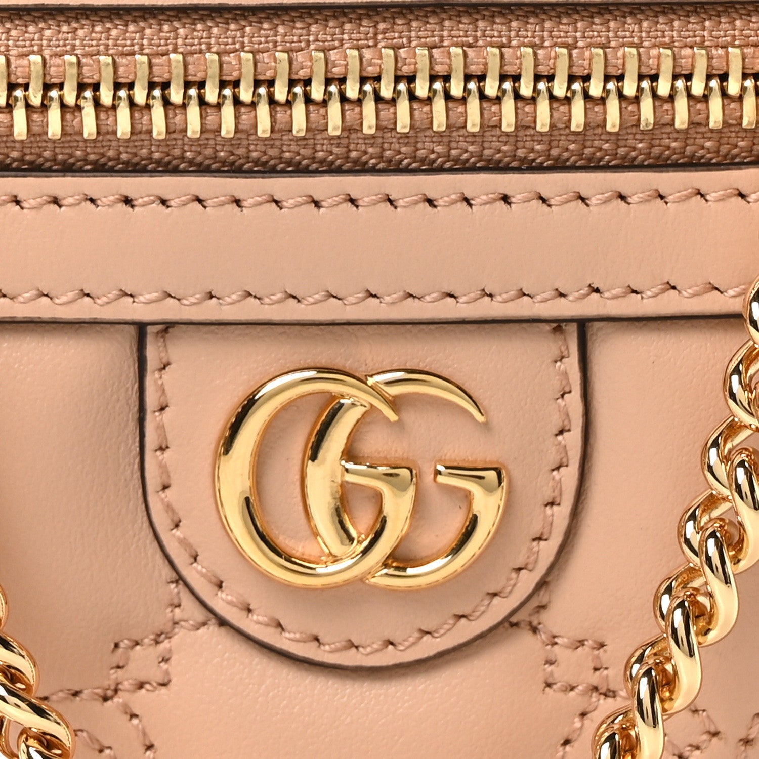Gucci Calfskin GG Matelasse Mini Top Handle Bag Light Pink 7 of 9