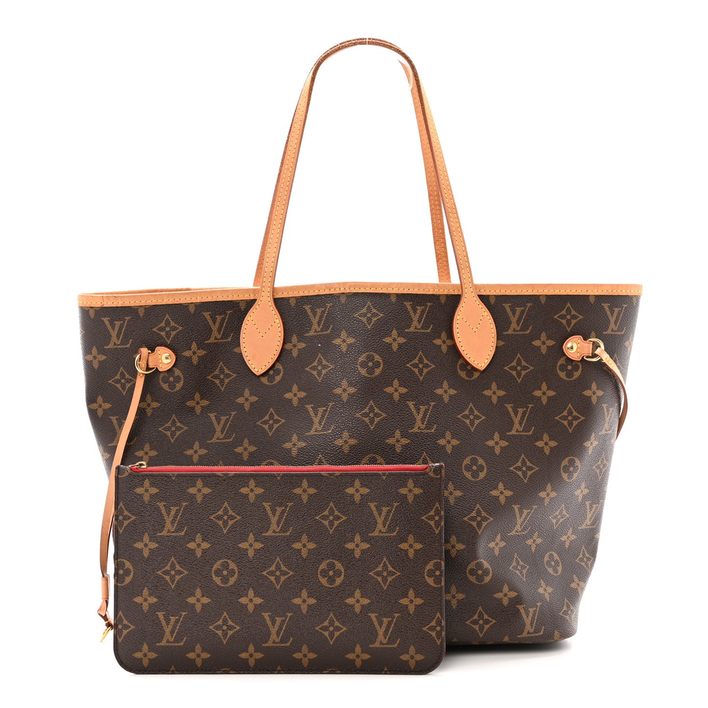 Monogram Neo Neverfull MM Cherry
