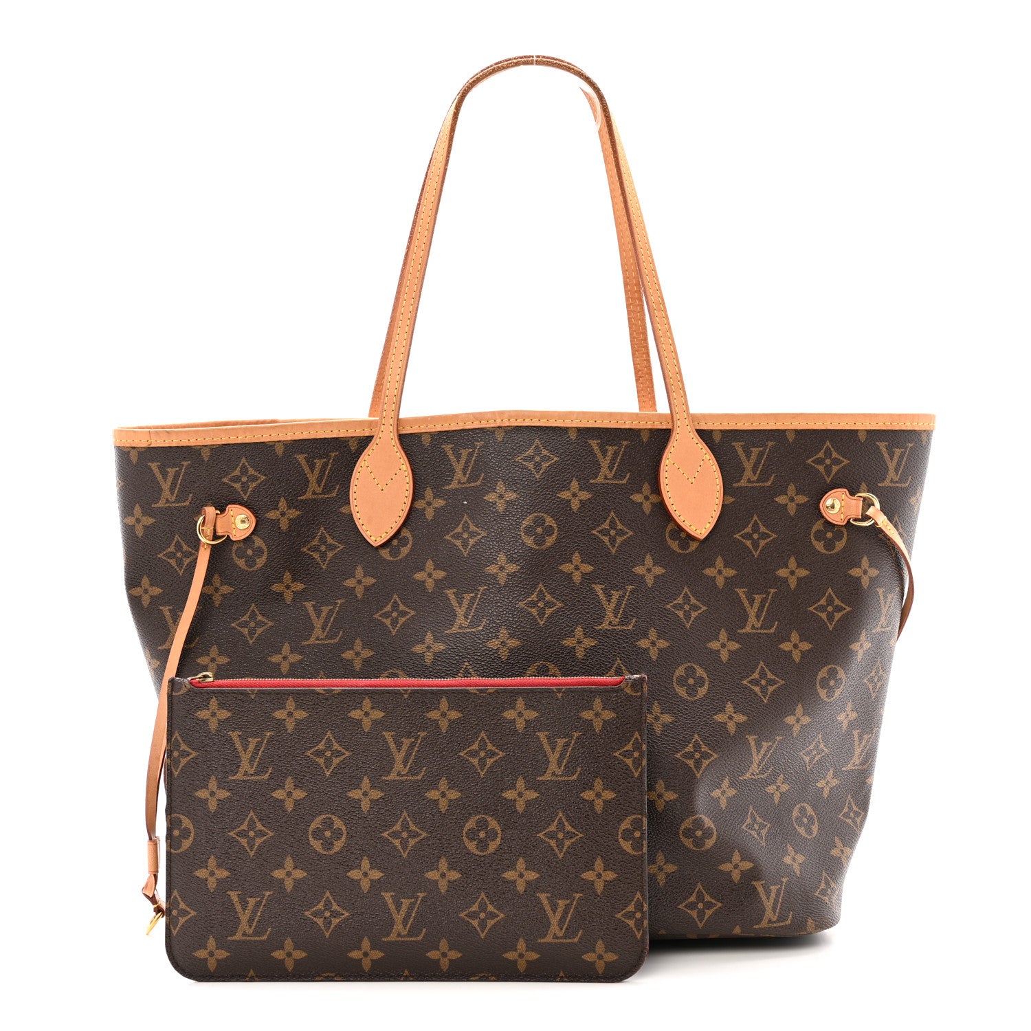 Louis Vuitton Monogram Neo Neverfull MM Cherry 3 of 15