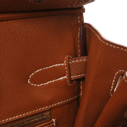 Hermes Togo Birkin 30 Gold 16 of 23