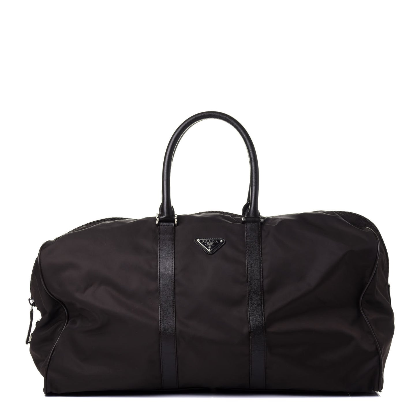 Tessuto Nylon Saffiano Duffle Moro