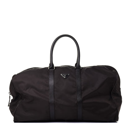 Prada Tessuto Nylon Saffiano Duffle Moro 1 of 11