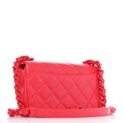 Chanel Caviar Quilted My Everything Small Flap Pink 3 of 10