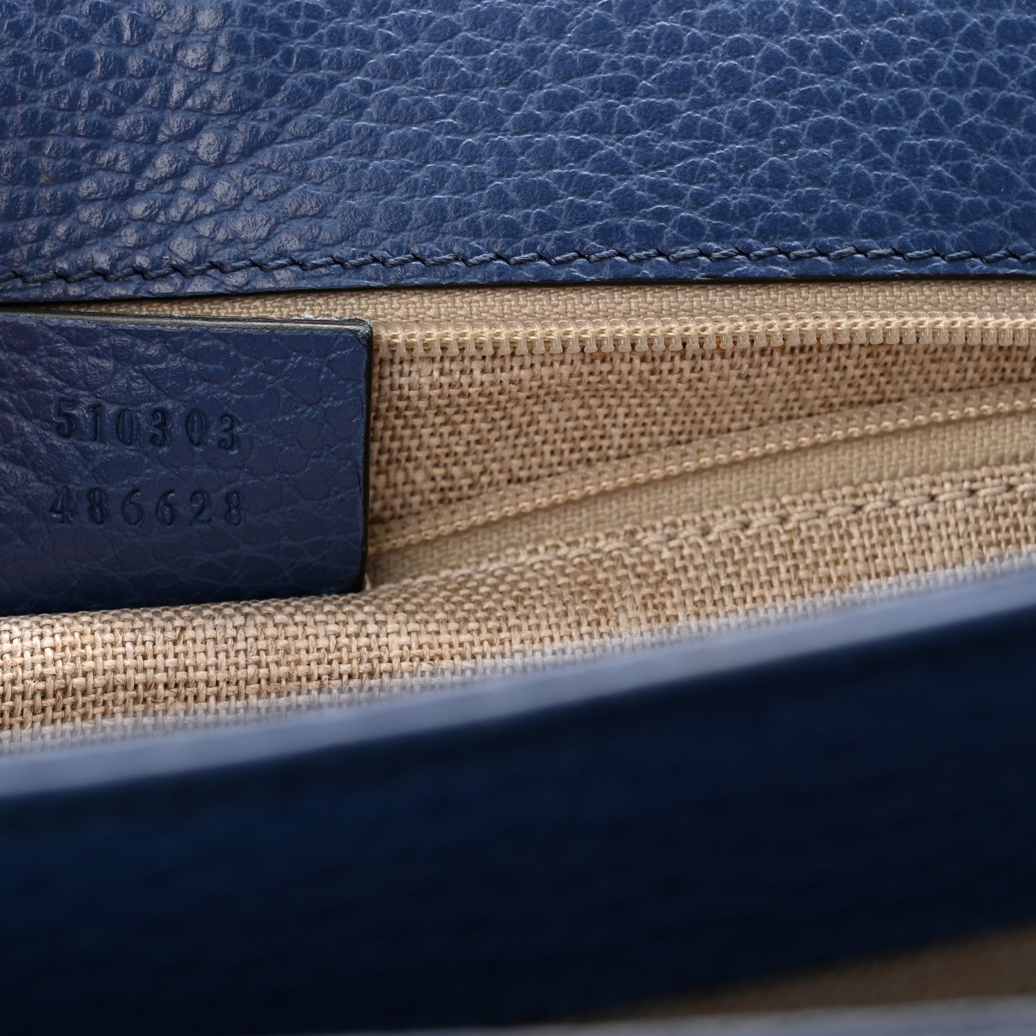 Gucci Dollar Calfskin Interlocking G Shoulder Bag  Caspian 7 of 13
