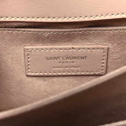 Saint Laurent Calfskin Medium Monogram Sunset Marble Pink 7 of 16