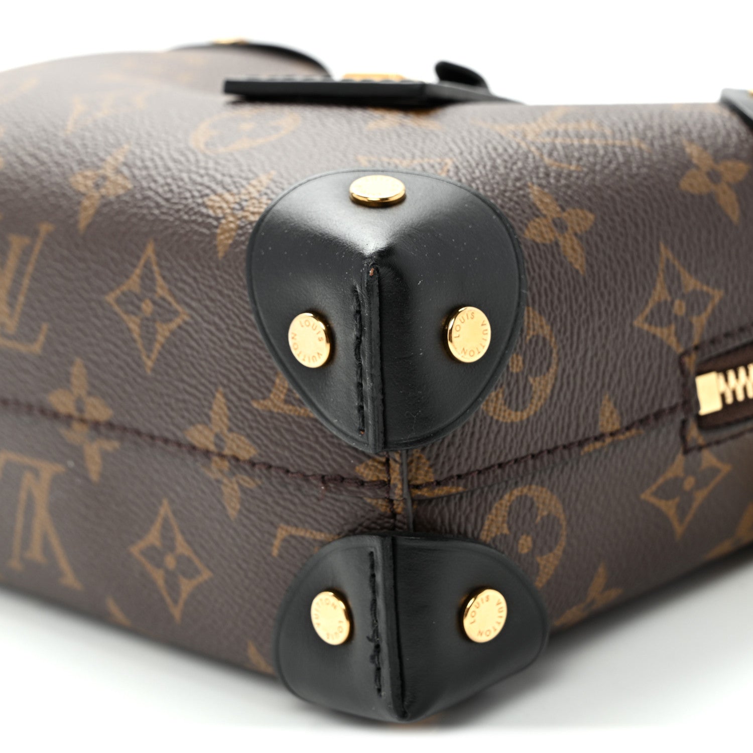 Louis Vuitton Monogram Petite Malle Souple Black 9 of 9