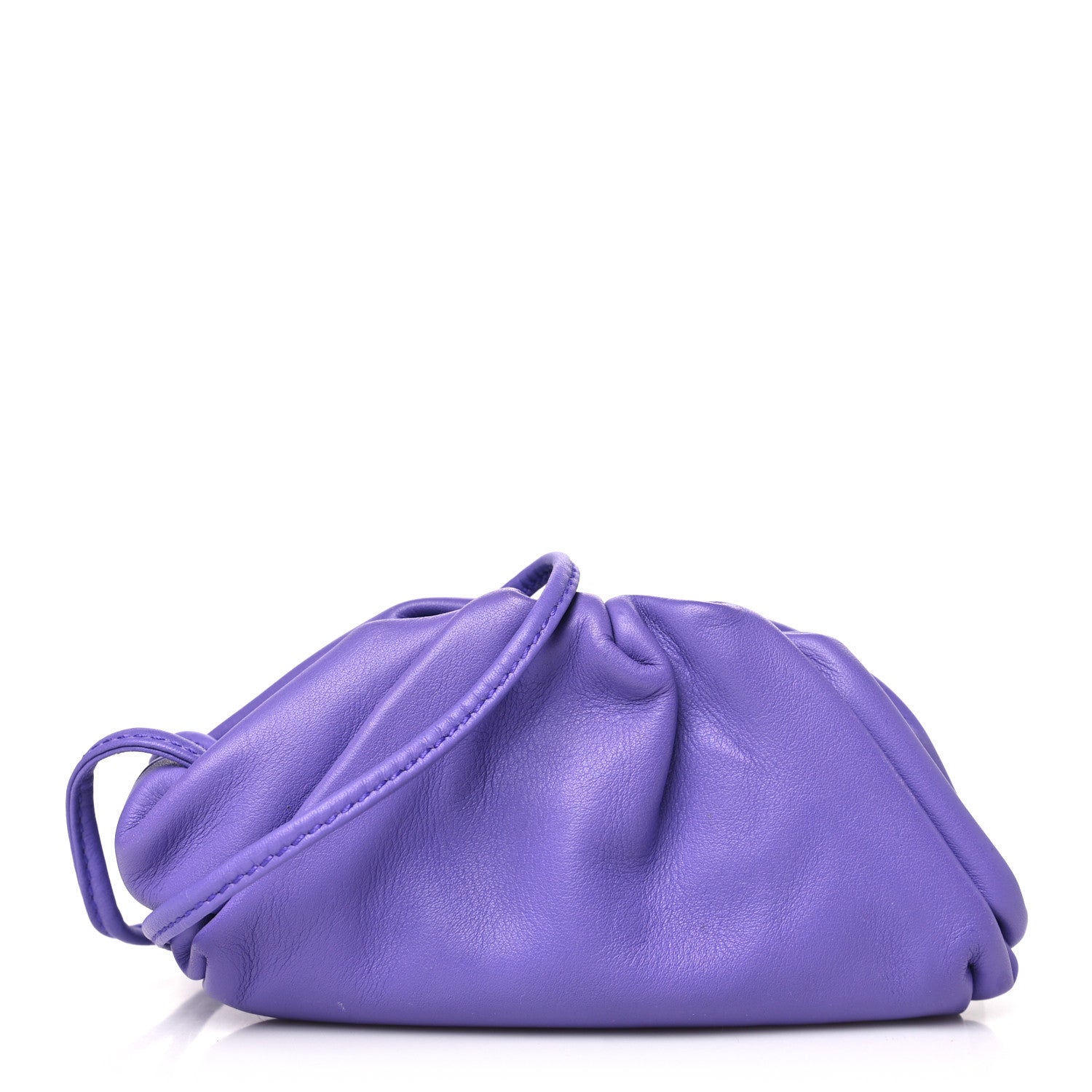 Bottega Veneta Butter Calfskin Coin Purse Purple 1 of 10