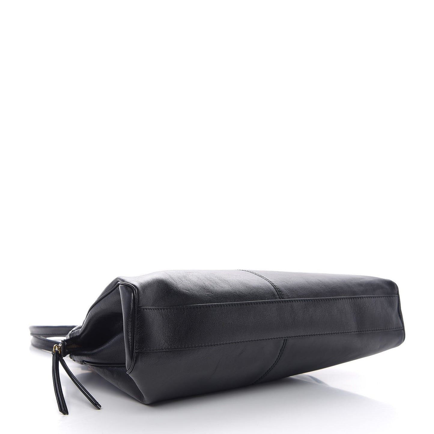 Calfskin Large Re(Belle) Top Handle Bag Black