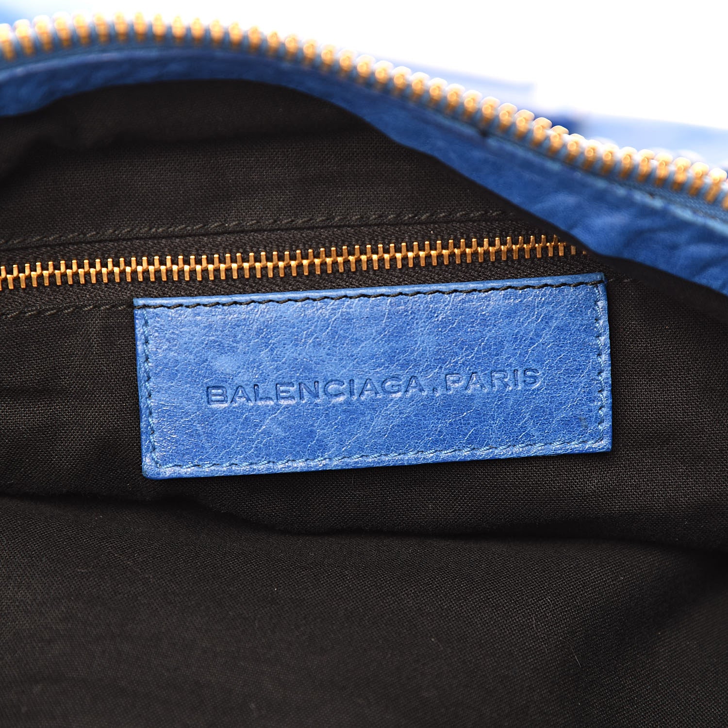 Balenciaga Chevre Giant 21 Gold Hardware Hobo French Bleu 6 of 12