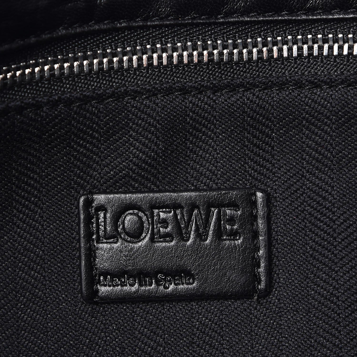 Loewe Nappa Flamenco Knot Crossbody Bag Black 6 of 9