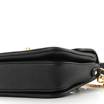Louis Vuitton Grained Calfskin Lockme Oxford Black 9 of 9