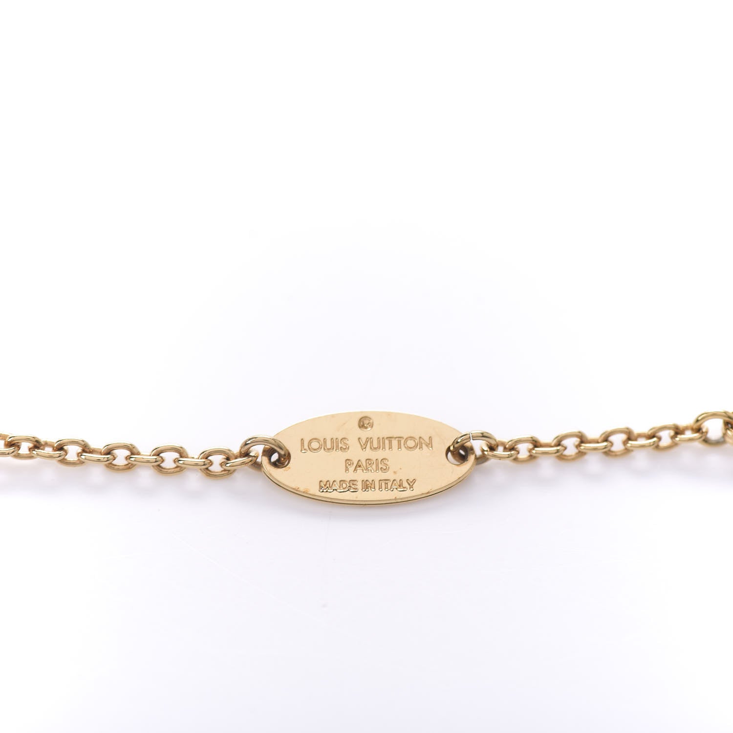Louis Vuitton Brass Flower Full Bracelet Gold 4 of 6