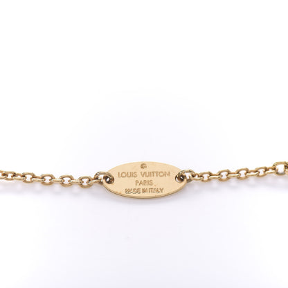 Louis Vuitton Brass Flower Full Bracelet Gold 4 of 6