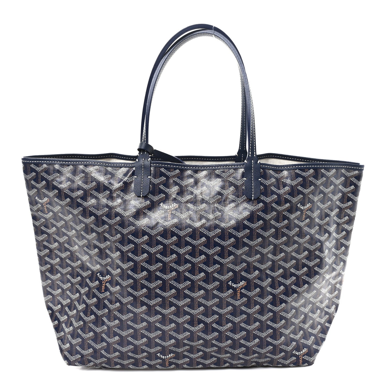 Goyard Goyardine Saint Louis PM Navy 1 of 11