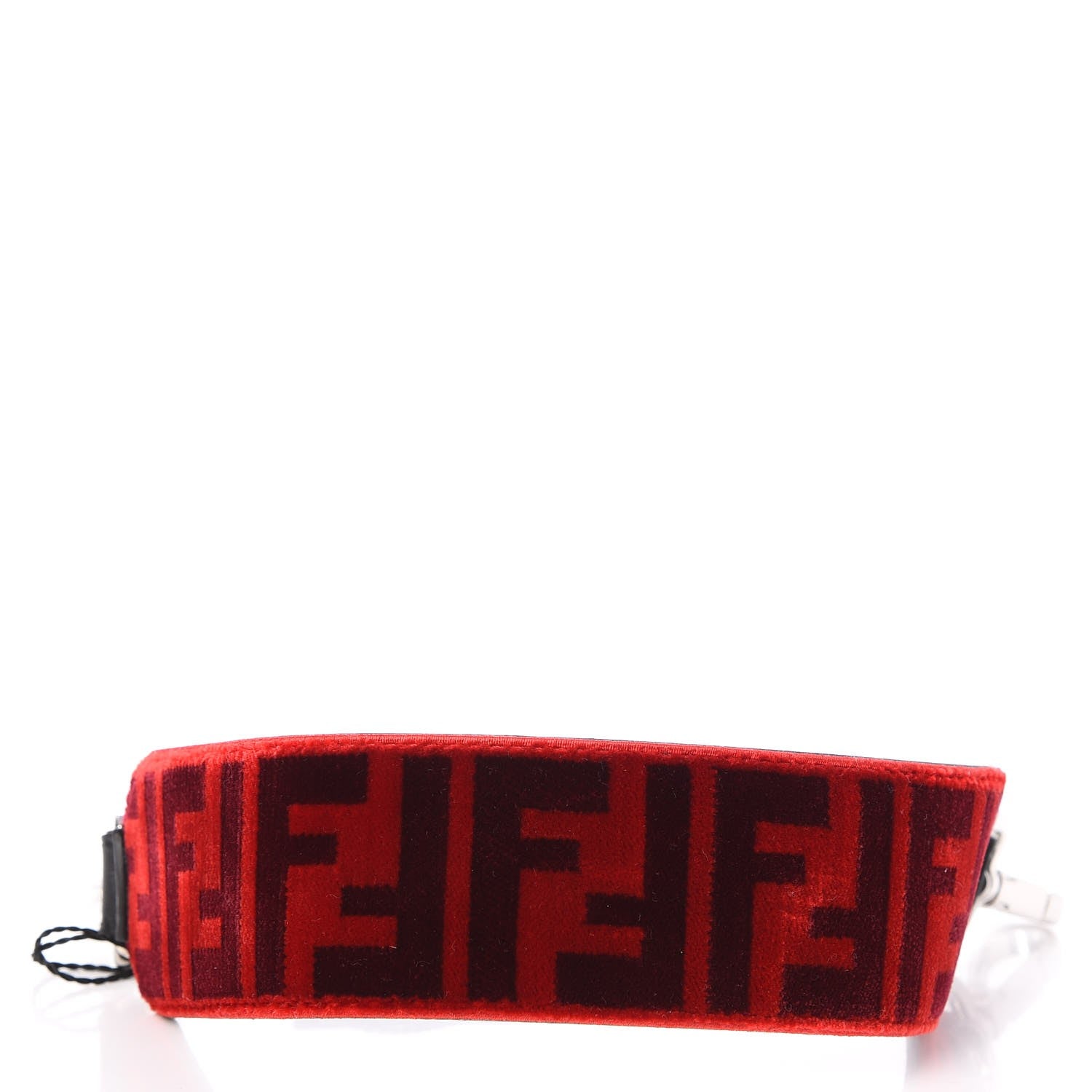 Fendi Velvet FF Mini Strap You Red 5 of 5