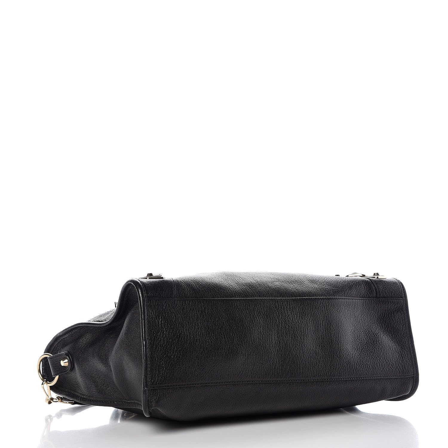 Balenciaga Chevre Gold Metallic Edge Hardware City Black 5 of 9