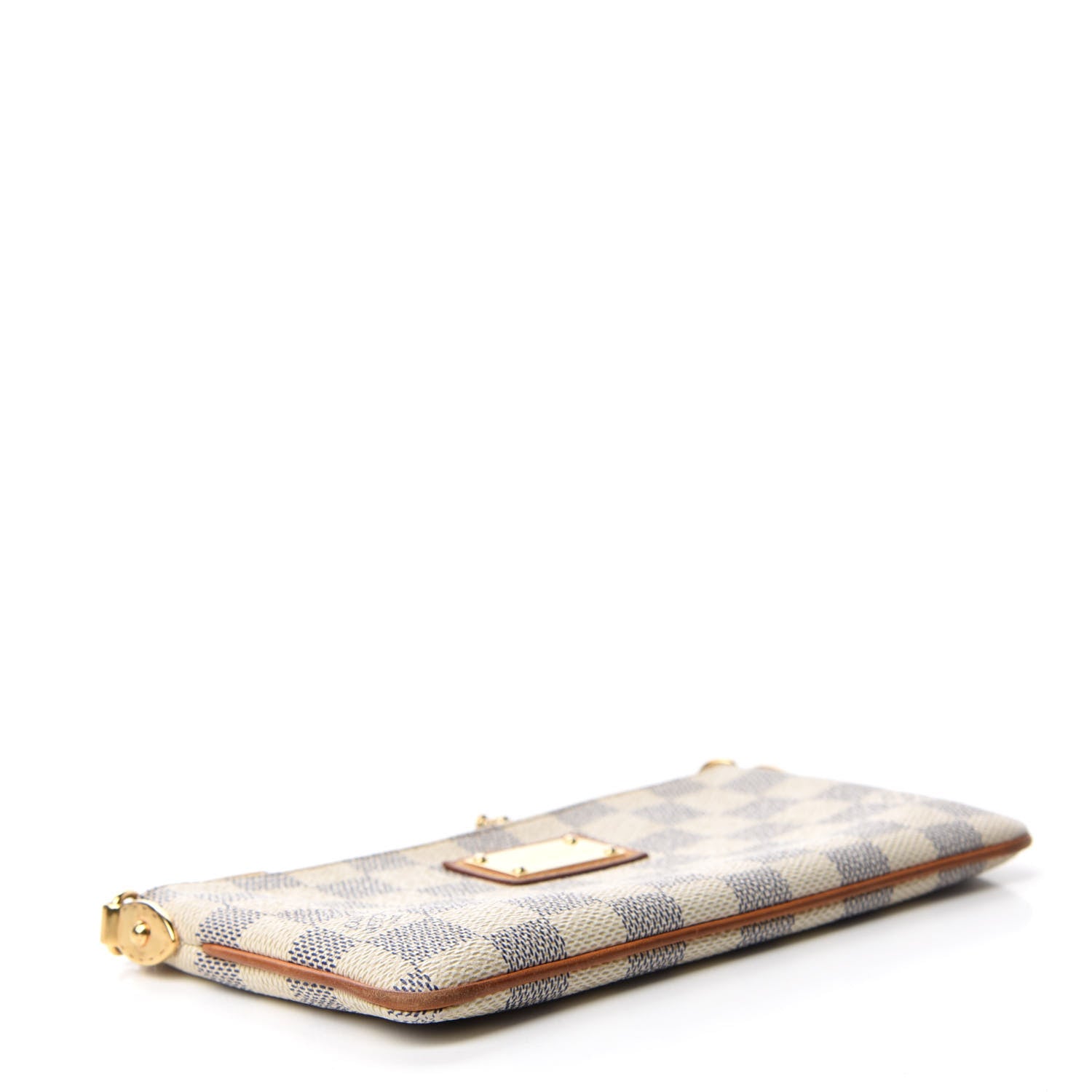 Louis Vuitton Damier Azur Pochette Milla MM 4 of 11