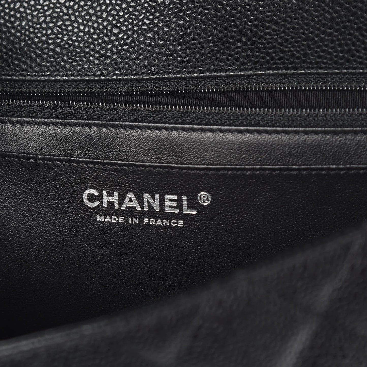 Caviar Quilted Jumbo Single Flap Black