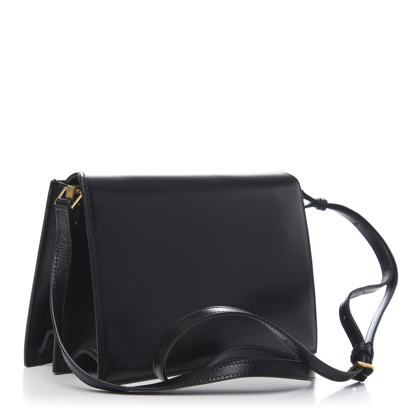 Smooth Calfskin Catherine Crossbody Black