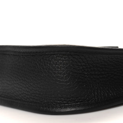 Hermes Taurillon Clemence Evelyne TPM Black 10 of 11