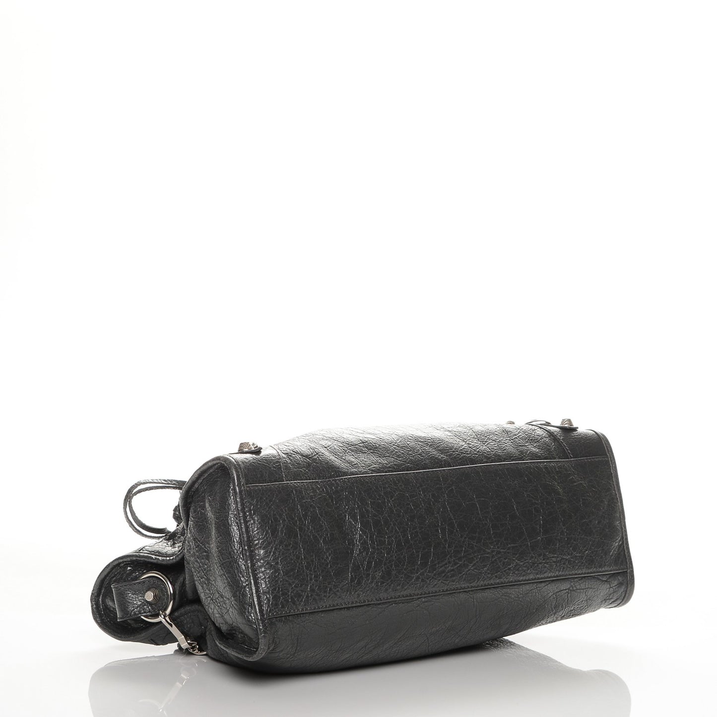 Agneau Giant 12 Silver Hardware City Gris Fossile