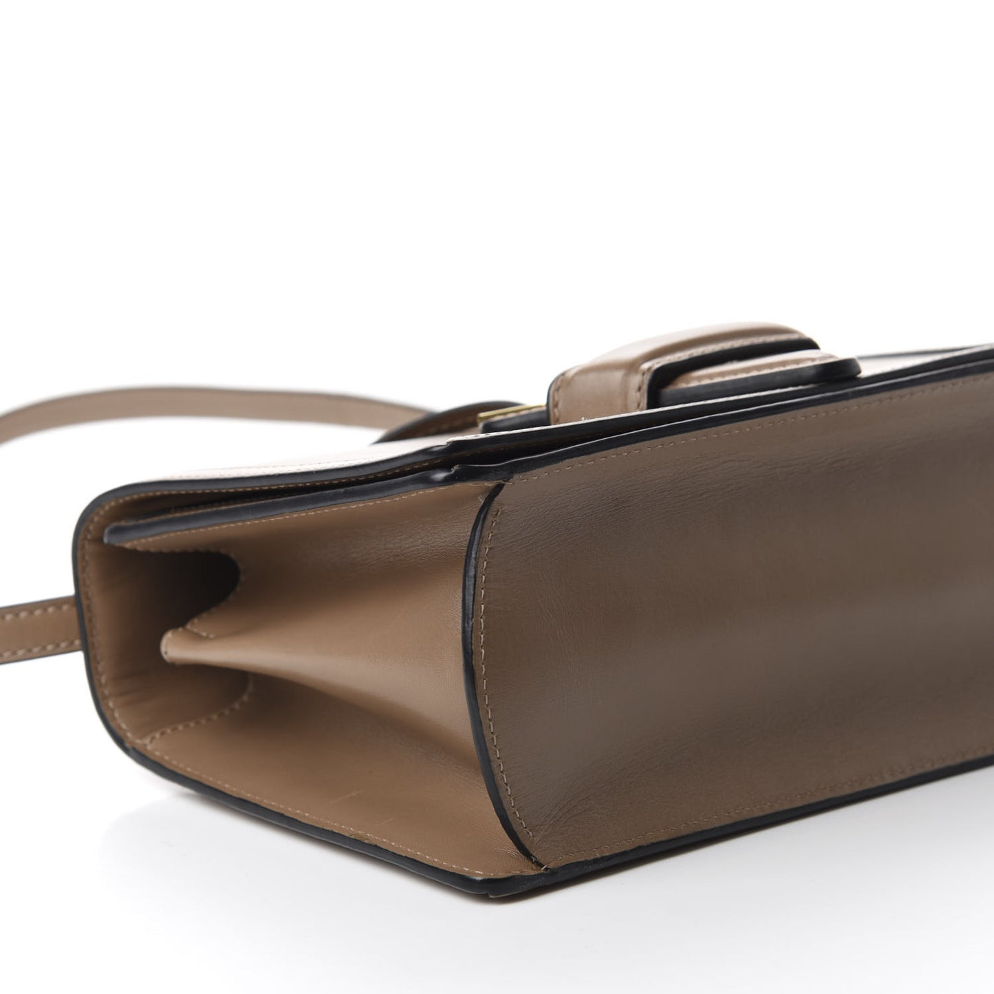 Calfskin Medium Barcelona Shoulder Bag Mink