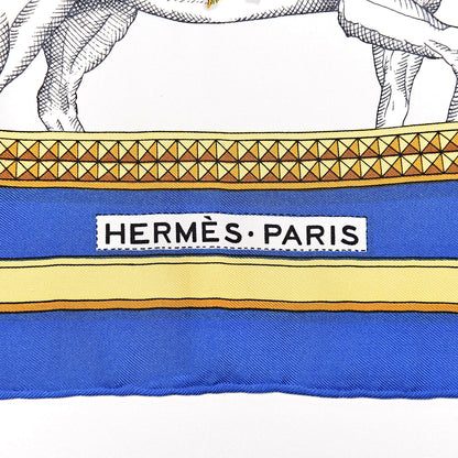 Hermes Silk Grand Apparat Scarf 90 4 of 5