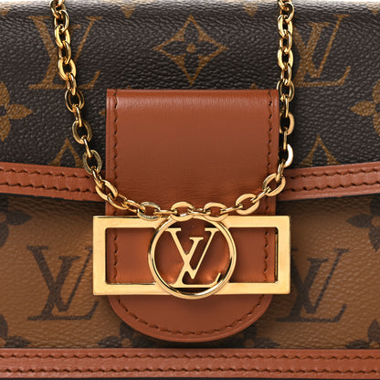 Louis Vuitton Reverse Monogram Dauphine Chain Wallet 7 of 9
